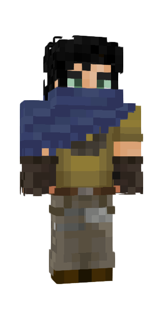 Black Classic #40b6 Minecraft skin avatar