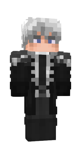 Monochrome Classic #40d6 Minecraft skin avatar