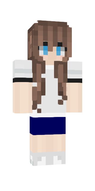 White Classic #42f6 Minecraft skin avatar
