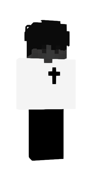 Monochrome Slim #4323 Minecraft skin avatar