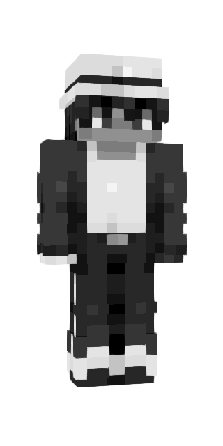 Monochrome Slim #4477 Minecraft skin avatar