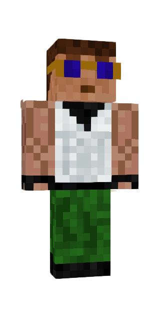 Black Classic #44b2 Minecraft skin avatar