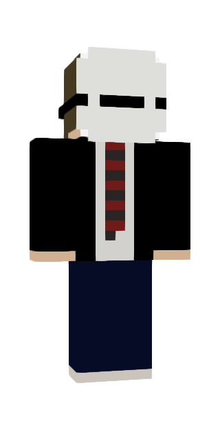 Dark Classic #44f8 Minecraft skin avatar