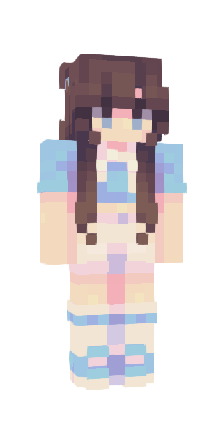Colorful Slim #4854 Minecraft skin avatar