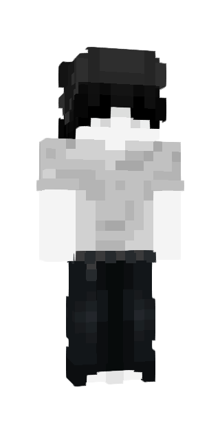 Monochrome Slim #4885 Minecraft skin avatar