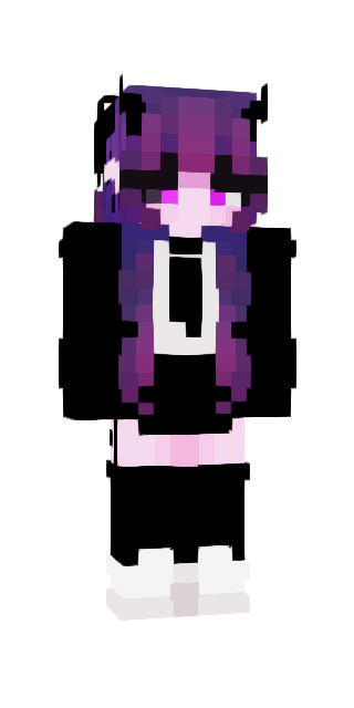 Black Slim #48ba Minecraft skin avatar