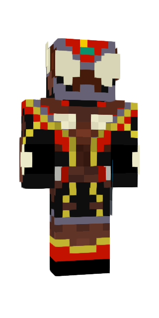 Black Classic #48d8 Minecraft skin avatar