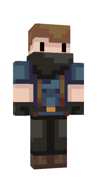 Black Classic #492f Minecraft skin avatar