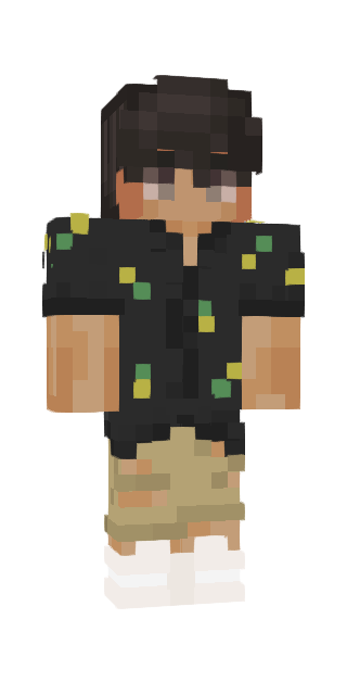 Black Classic #4a8e Minecraft skin avatar
