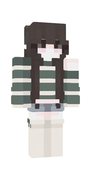 White Classic #4a9f Minecraft skin avatar