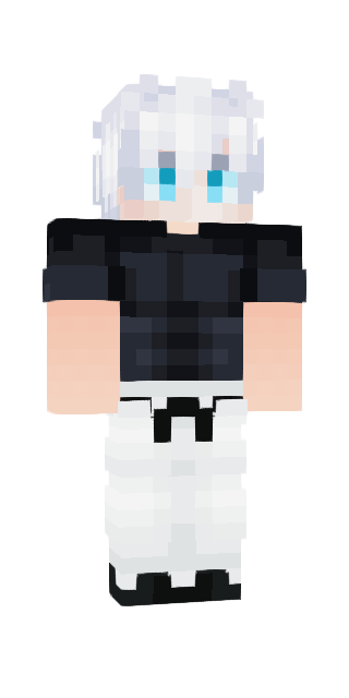 White Classic #4ad0 Minecraft skin avatar