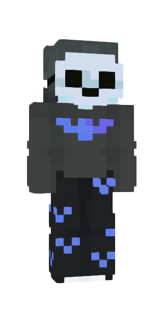 Monochrome Slim #4bd6 Minecraft skin avatar