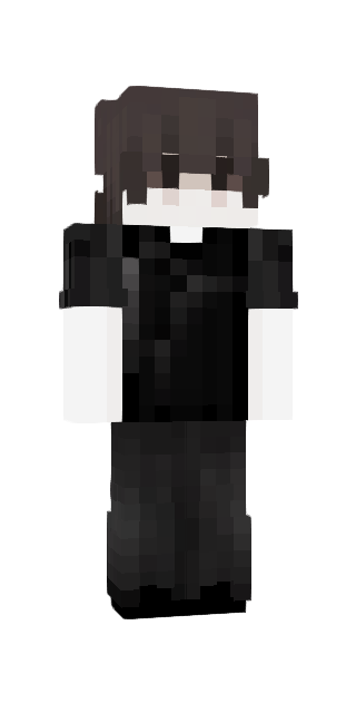 Monochrome Slim #4ce2 Minecraft skin avatar