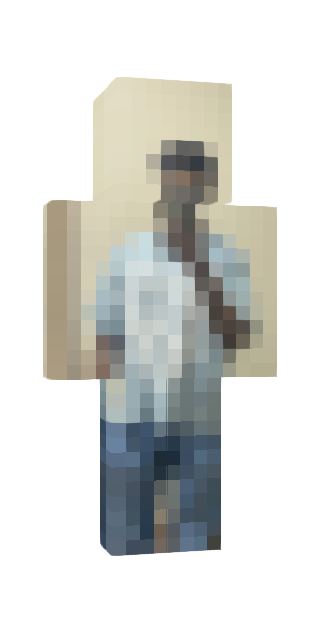 White Classic #51e0 Minecraft skin avatar