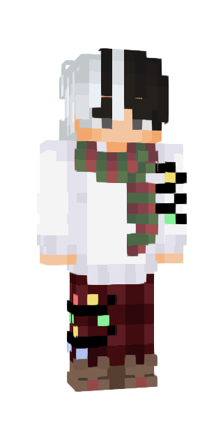 White Slim #54b6 Minecraft skin avatar