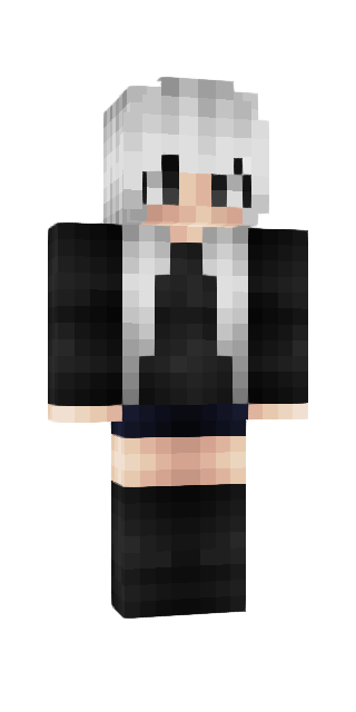 Monochrome Classic #54ee Minecraft skin avatar