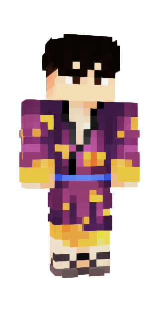 Colorful Classic #54f7 Minecraft skin avatar