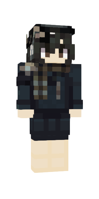 Black Slim #5514 Minecraft skin avatar