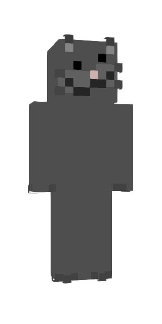Monochrome Slim #562b Minecraft skin avatar