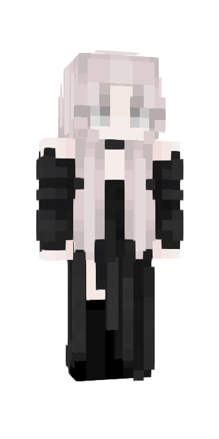 Black Slim #57ae Minecraft skin avatar