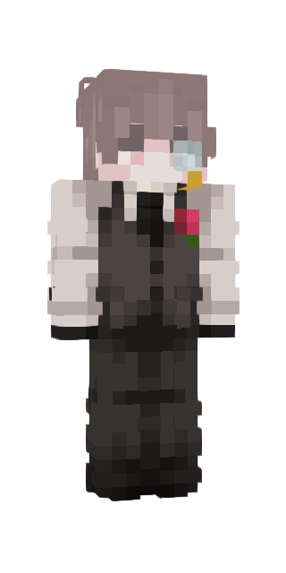 Monochrome Slim #5803 Minecraft skin avatar