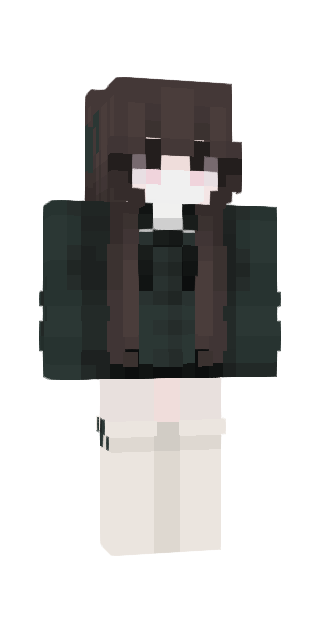 Black Classic #585f Minecraft skin avatar