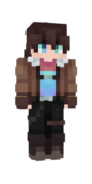 Black Slim #59b0 Minecraft skin avatar