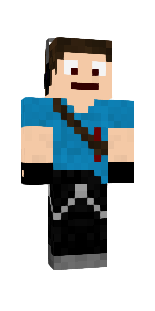Black Classic #5a73 Minecraft skin avatar