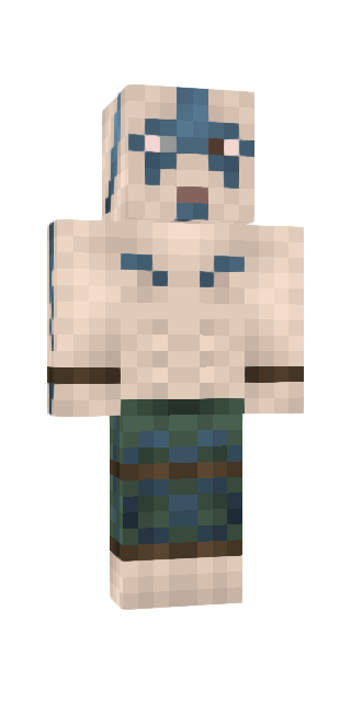 White Classic #5a74 Minecraft skin avatar