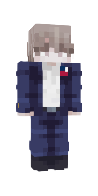 Black Slim #5ba3 Minecraft skin avatar