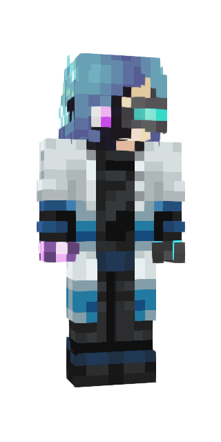 Black Slim #5c75 Minecraft skin avatar