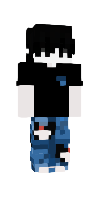 Black Slim #5cf4 Minecraft skin avatar