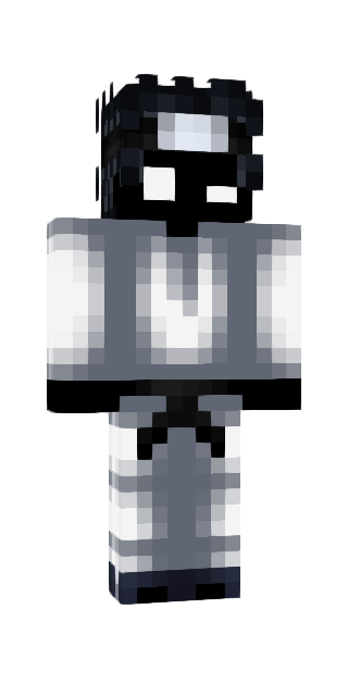 Monochrome Classic #5d0a Minecraft skin avatar