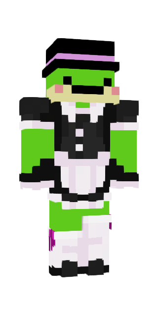 Black Classic #5e56 Minecraft skin avatar
