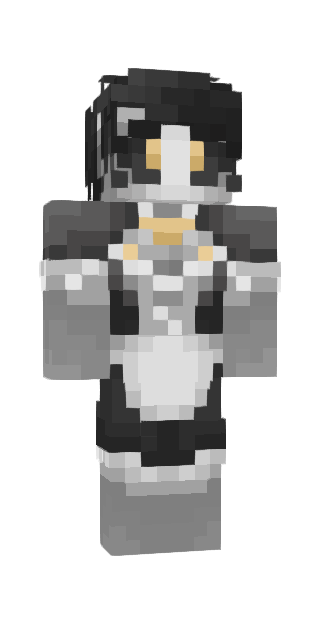 Monochrome Classic #5e65 Minecraft skin avatar