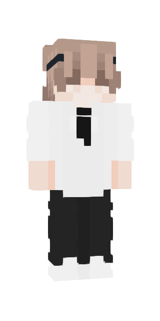 Monochrome Slim #5ecd Minecraft skin avatar