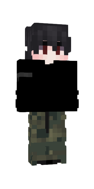 Dark Slim #5f4f Minecraft skin avatar