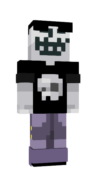Monochrome Slim #6081 Minecraft skin avatar