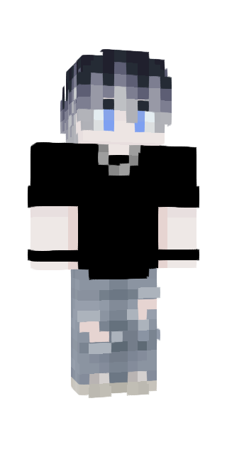 Monochrome Classic #608e Minecraft skin avatar