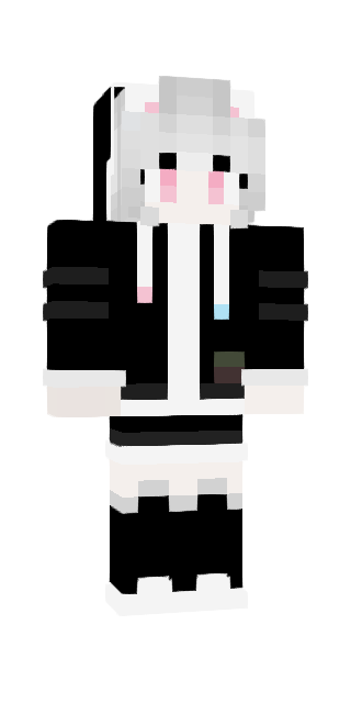 Monochrome Classic #61c8 Minecraft skin avatar