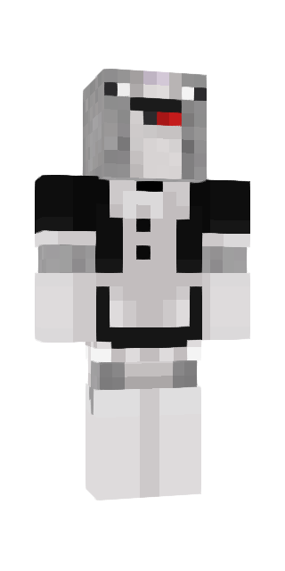 Monochrome Classic #63ca Minecraft skin avatar