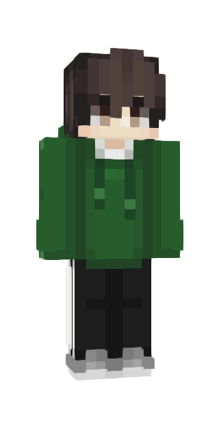 Black Slim #646f Minecraft skin avatar
