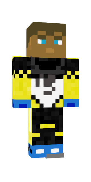 Black Classic #64a8 Minecraft skin avatar