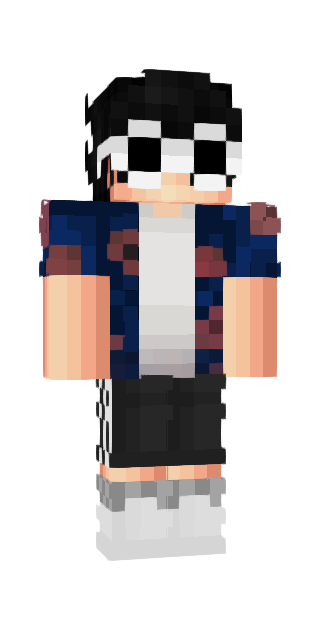 Black Classic #66e8 Minecraft skin avatar