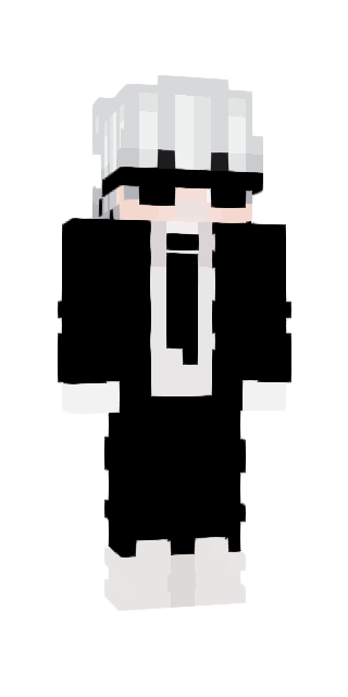 Monochrome Slim #67a8 Minecraft skin avatar
