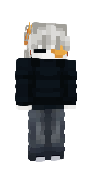 Black Slim #67cc Minecraft skin avatar