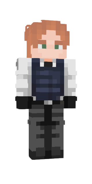 Black Slim #693f Minecraft skin avatar