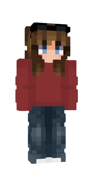 Black Slim #6ab3 Minecraft skin avatar