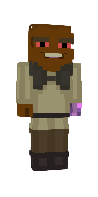 Black Slim #6b77 Minecraft skin avatar