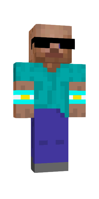 Monochrome Slim #6cec Minecraft skin avatar